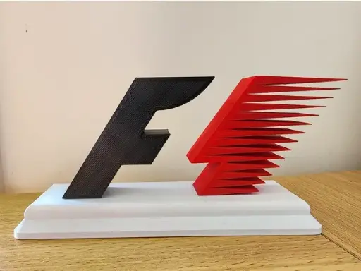 Logo F1 Sur Socle